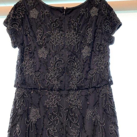 Adrianna  Papell Womens Soutache Long Dress - Picture 9 of 16
